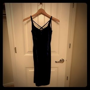 Small Navy blue strappy dress